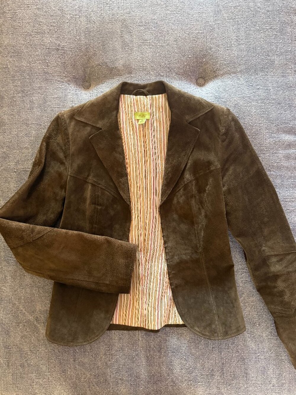 Suede Blazer by John Carlisle Essentials